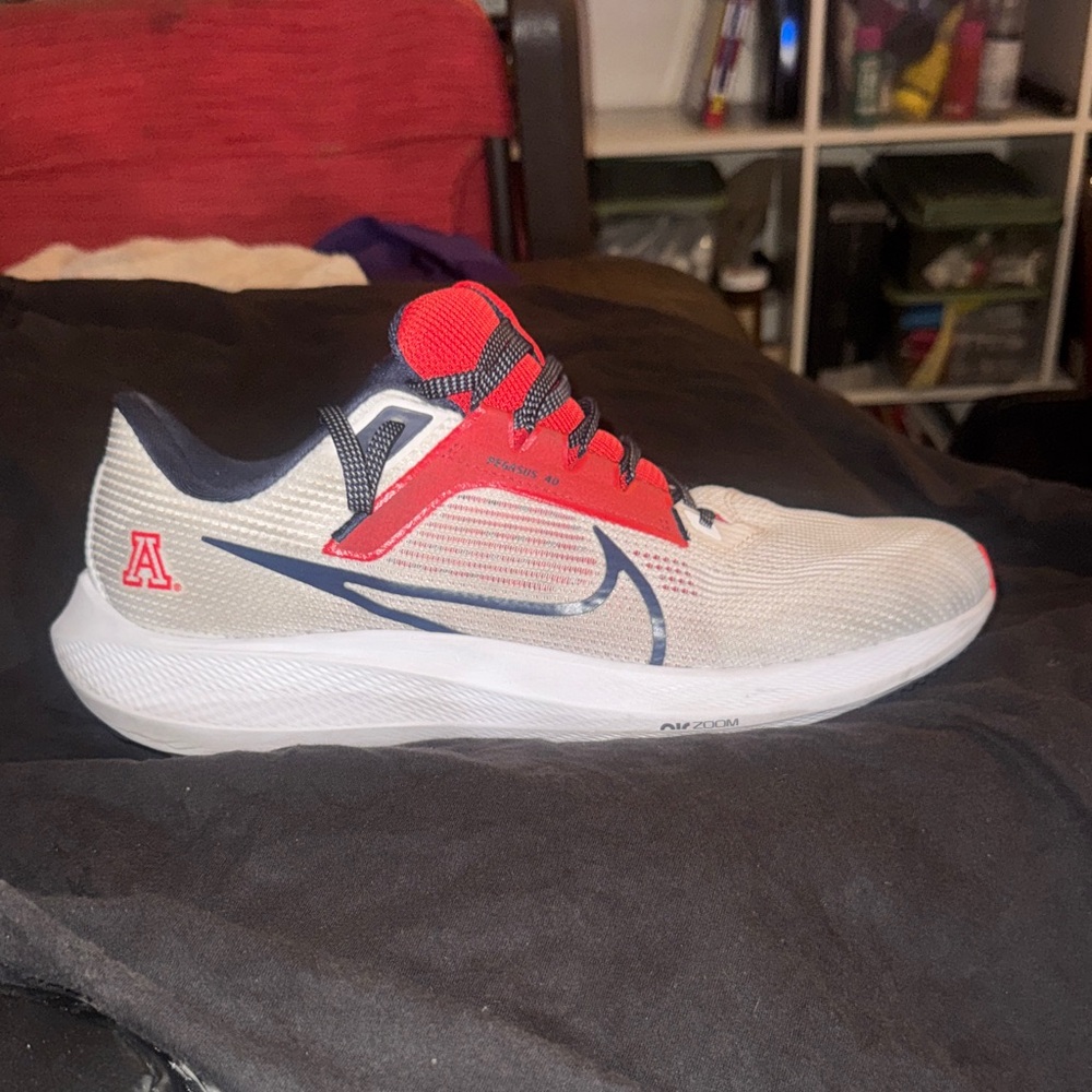 Nike, size 12, University of Arizona running/walking shoes.
